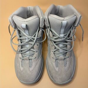 Adidas Yeezy Gray Desert Boot - High-Top Sneakers
